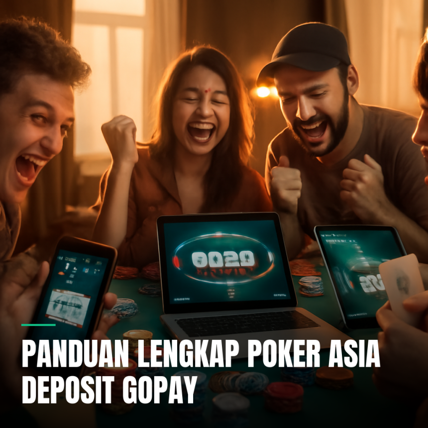 Poker Asia Deposit Gopay tutorial.